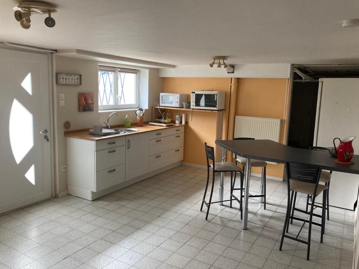 Appartement En Rez-De-Chaussee De Maison Montanay Dış mekan fotoğraf